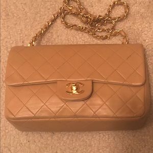 Authentic Chanel vintage double flap bag